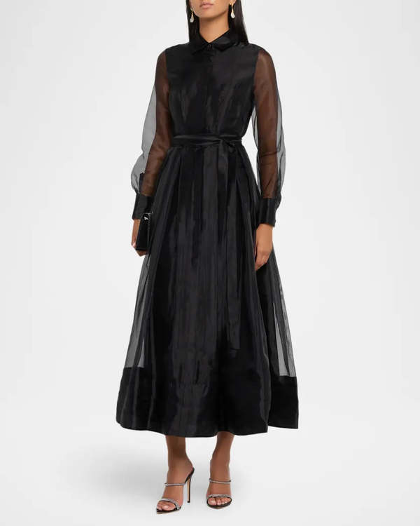 Jonathan Simkhai Montgomery Gown - Chocolate Jonathan Simkhai Montgomery Gown - Chocolate