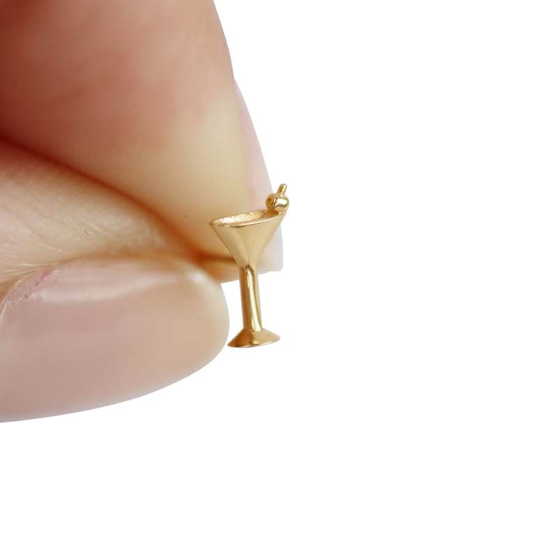 Whit Jewelry Martini Stud - 14K Yellow Gold