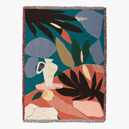 Slowdown Studio Weeds Throw - Multi | Garmentory