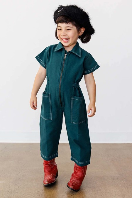 ボトムス soor ploom charlie overall, Black Denim kids Soor Ploom Charlie Overall - Black Denim | Garmentory