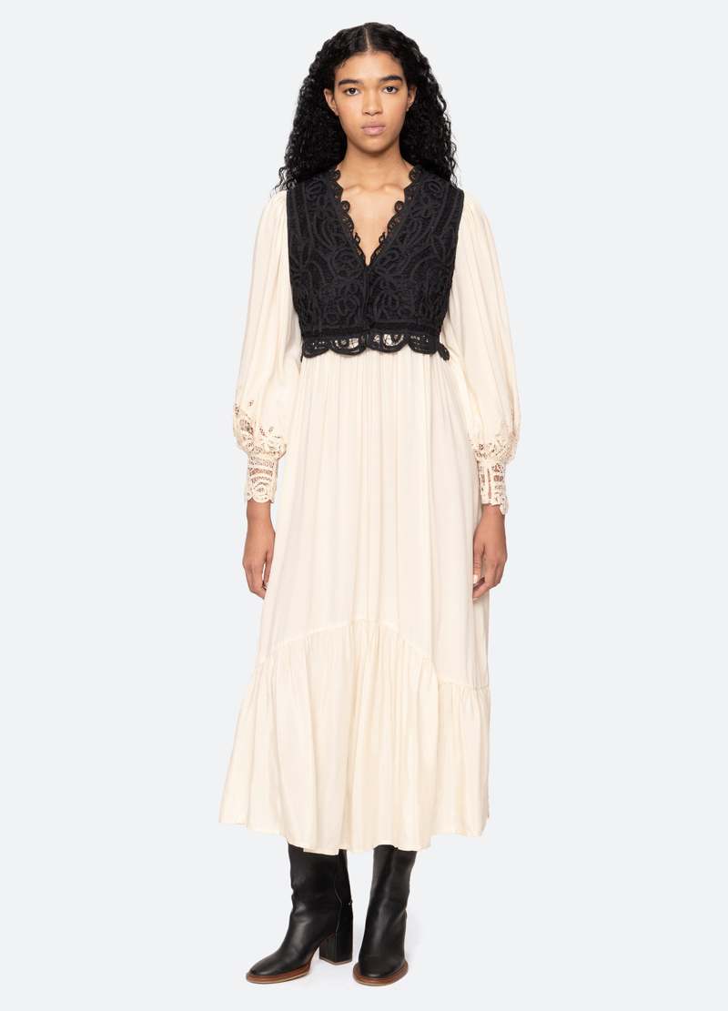 Sea NY Adelina Combo Dress