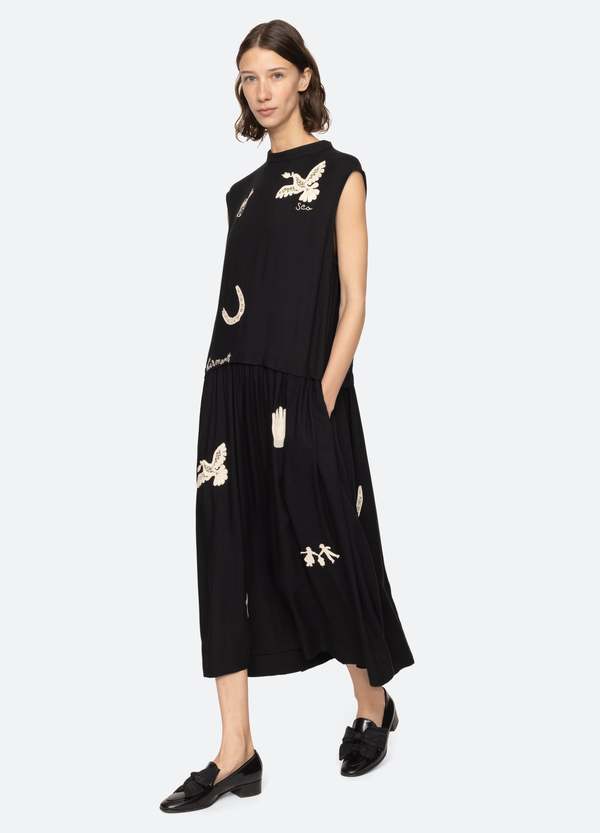 Sea NY Ellison Dress - Black