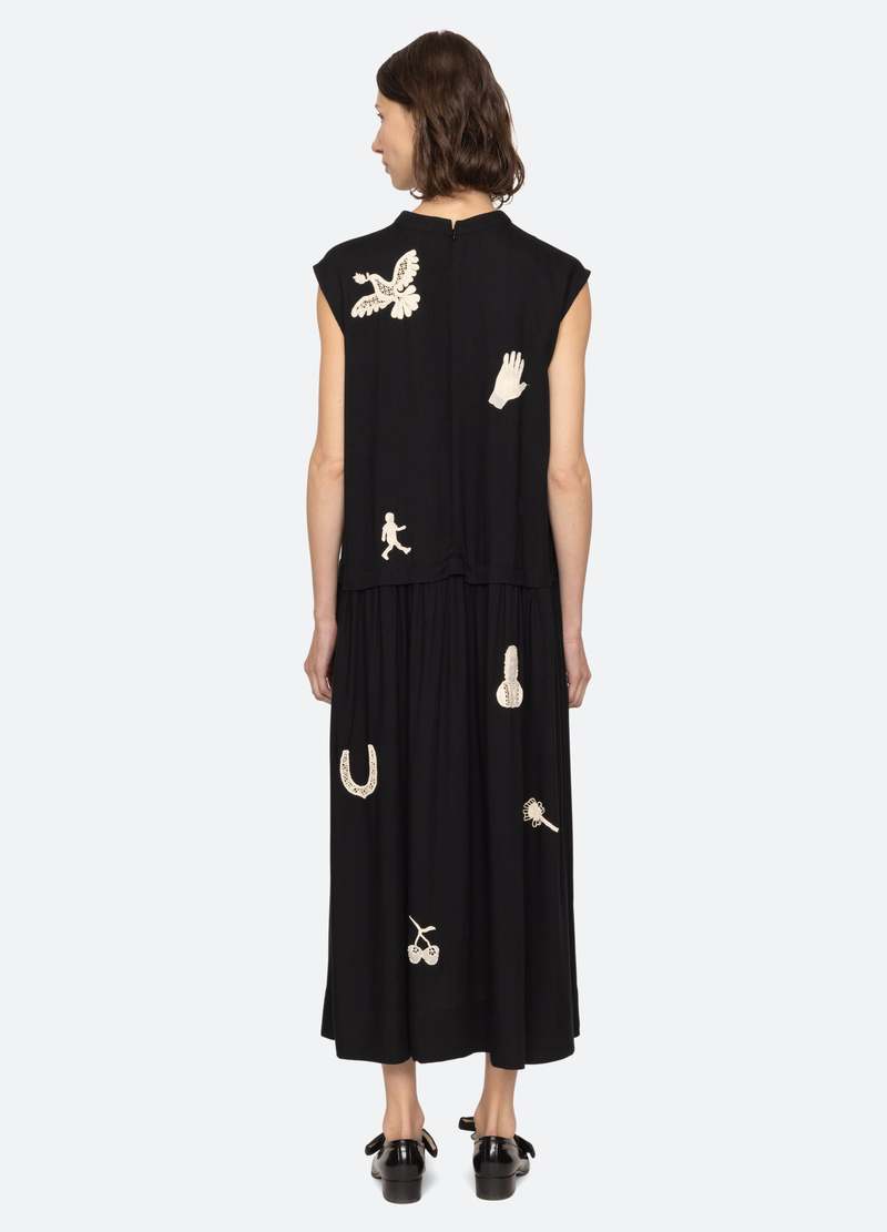 Sea NY Ellison Dress - Black