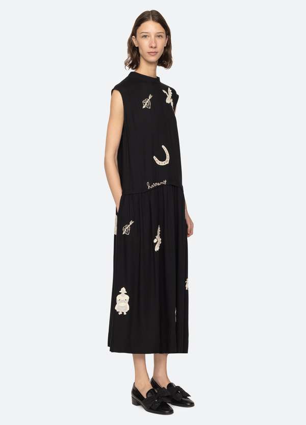 Sea NY Ellison Dress - Black