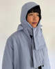 Eleph Blue Gingham Puffer Hat - Thumbnail 1
