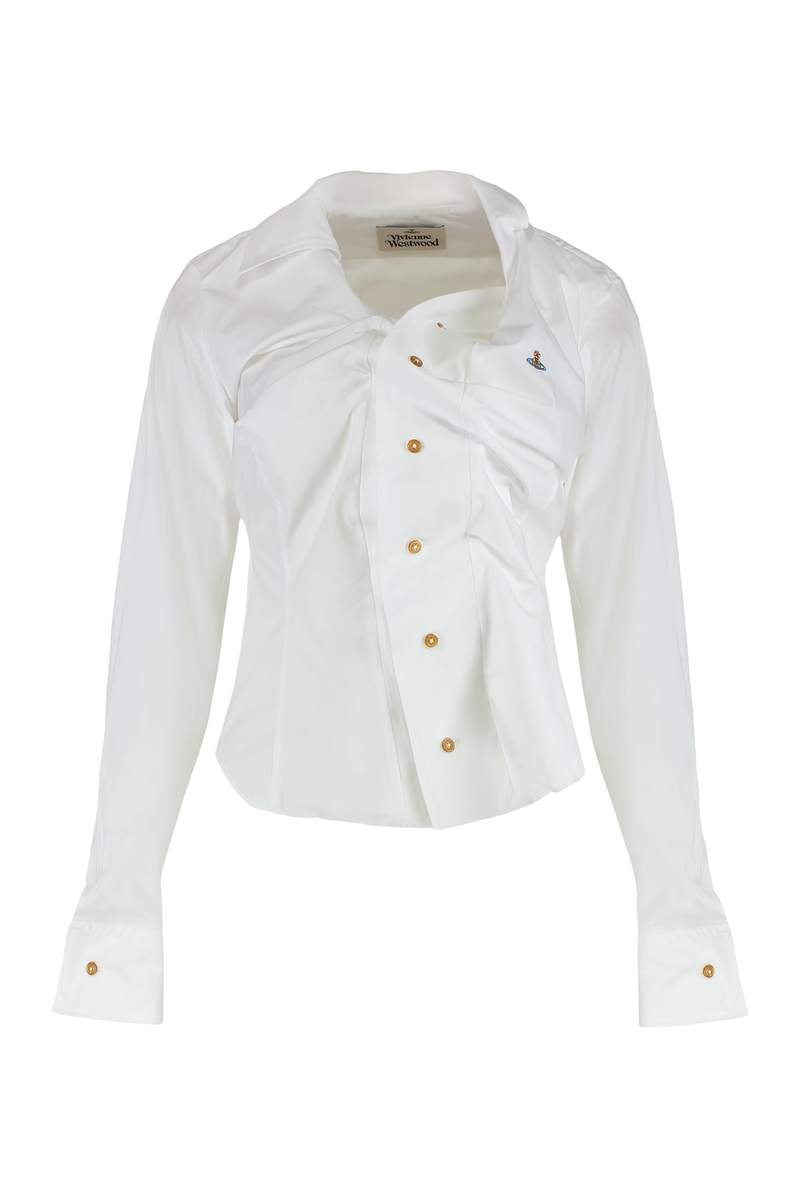 Vivienne Westwood Drunken Shirt - Shirt - White
