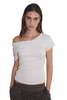 Deiji Studios Flounce Tee - Cream - Thumbnail 4