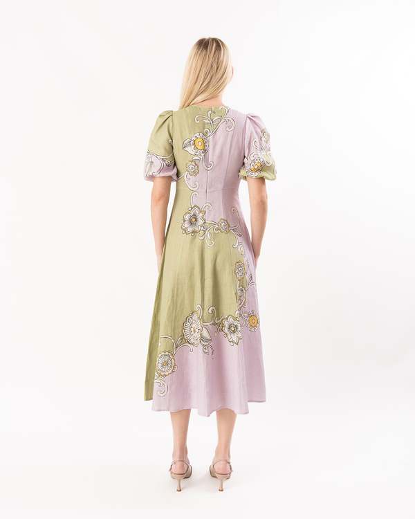 ALEMAIS Sora Midi Dress - Multicolor | Garmentory