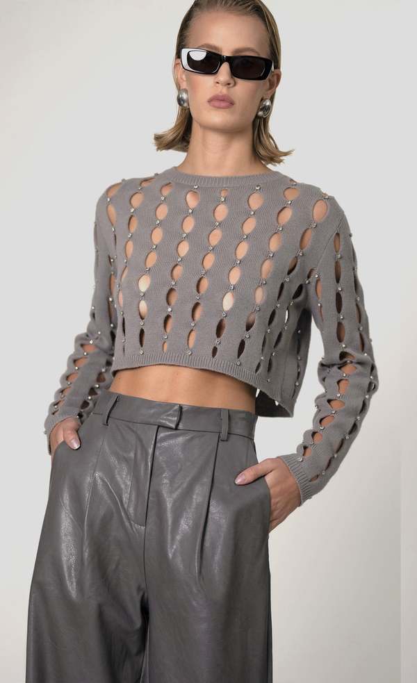 Nonchalant Label Nils Sweater - Gray