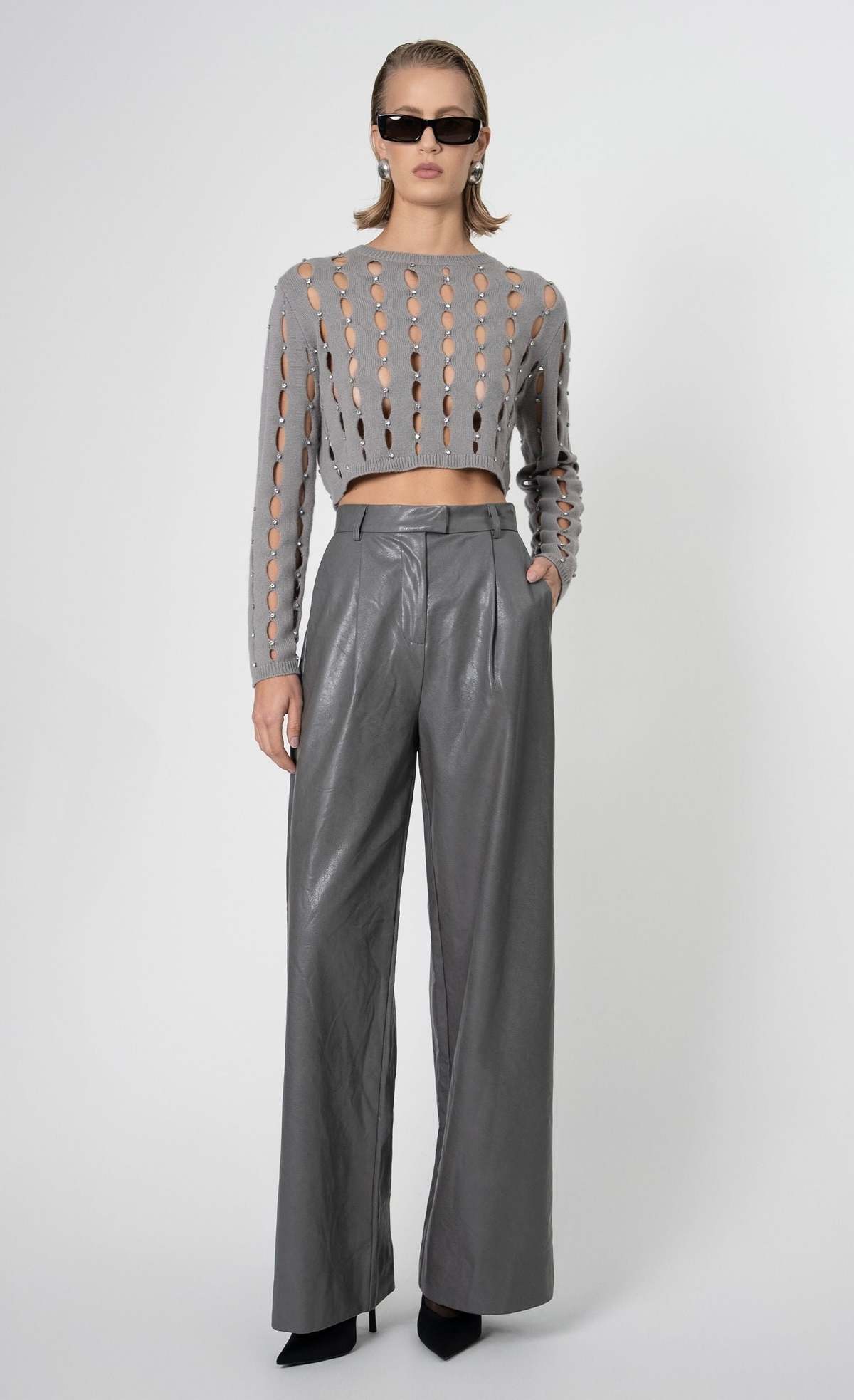 Nonchalant Label Nils Sweater - Gray - Image 2 of 4