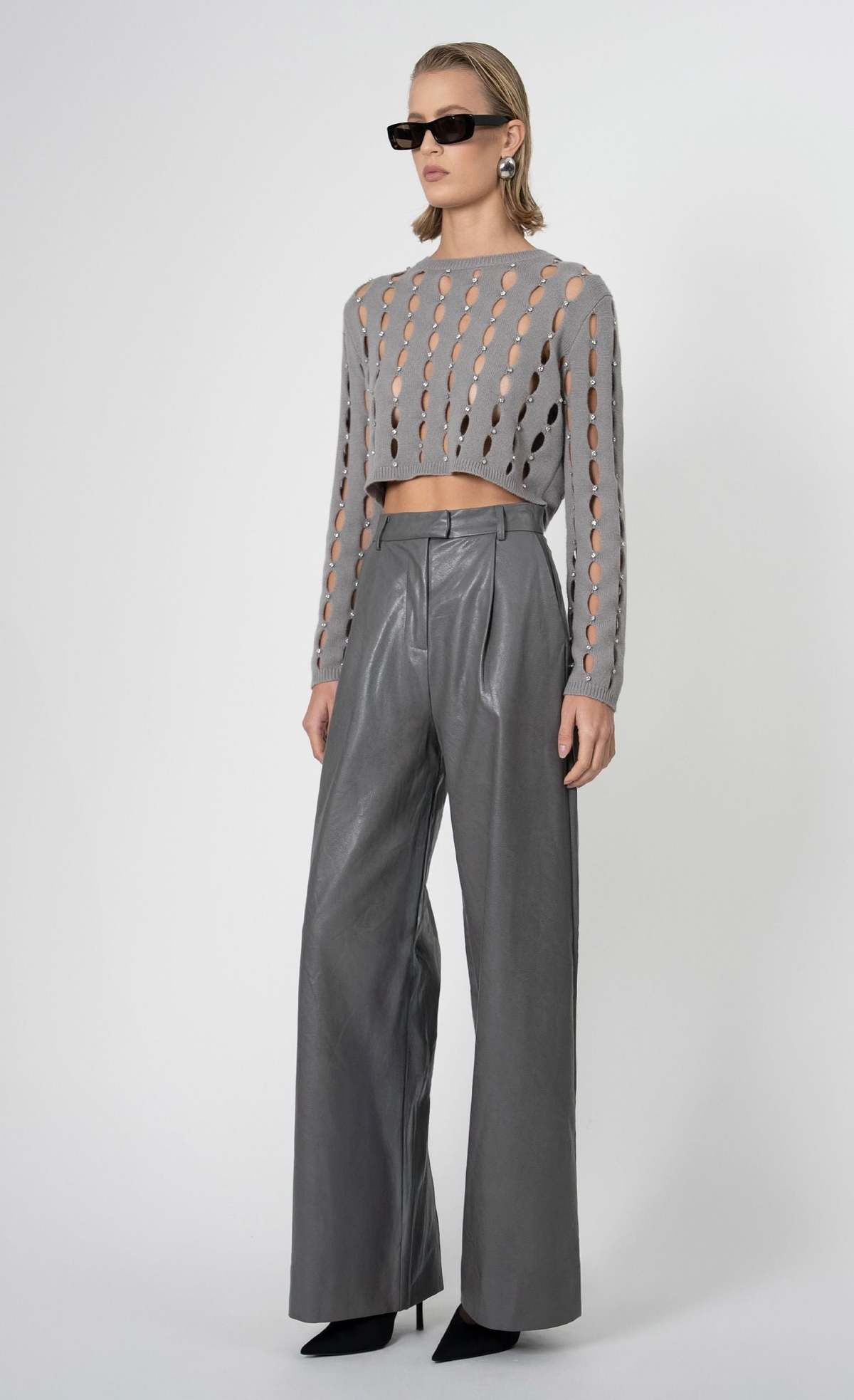 Nonchalant Label Nils Sweater - Gray - Image 3 of 4