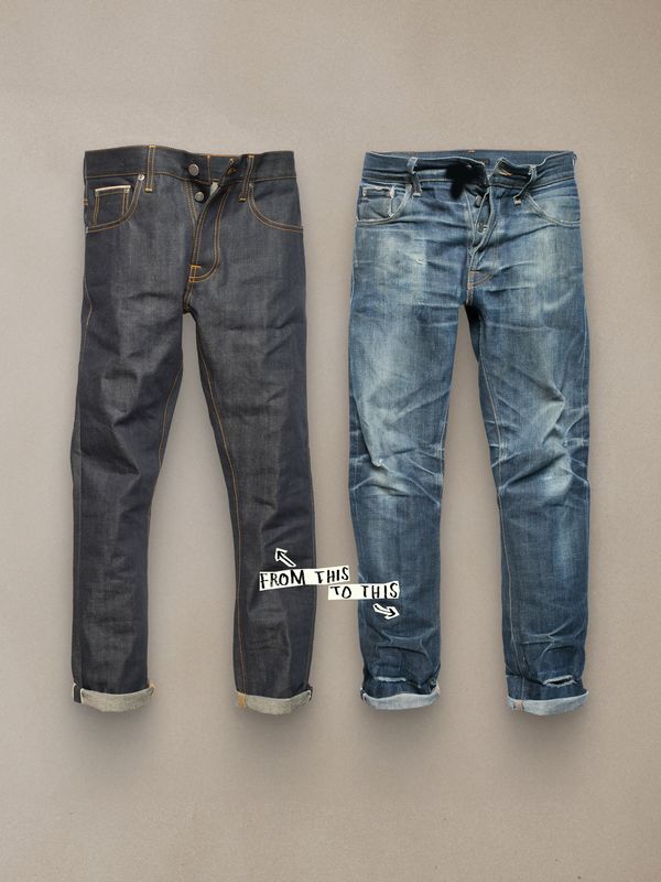 Nudie Jeans Gritty Jackson 13.75 Kaihara Dry Selvage Jeans