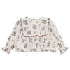 KIDS The New Society Emma Blouse - Cream Floral Print - Thumbnail 1