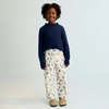 KIDS The New Society Emma Pants - Cream Floral Print - Thumbnail 5