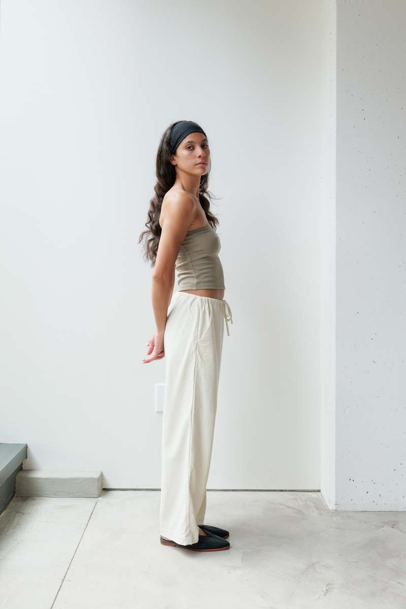 at Dawn. Silk Tube Top