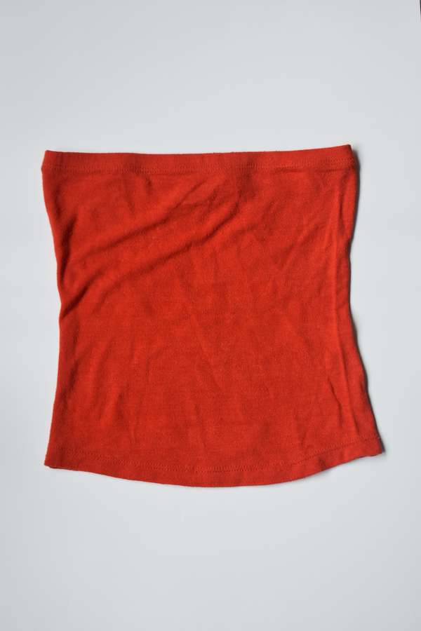 at Dawn. Silk Tube Top