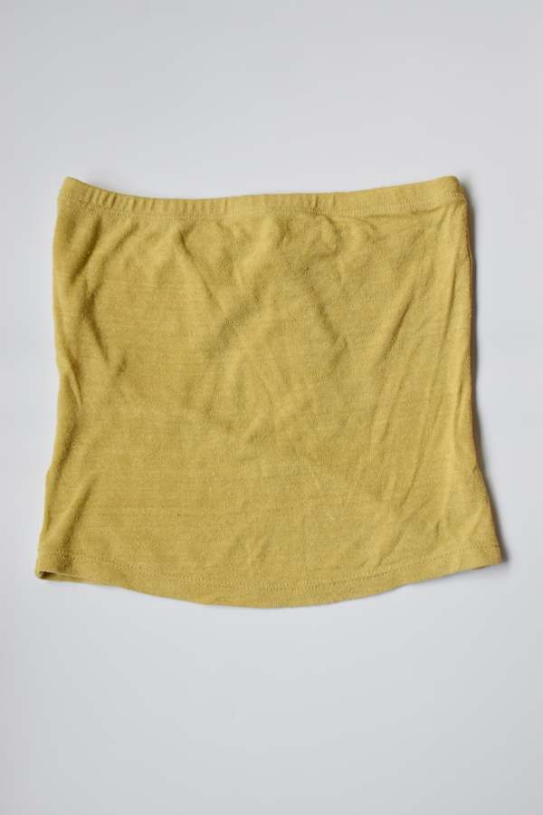 at Dawn. Silk Tube Top