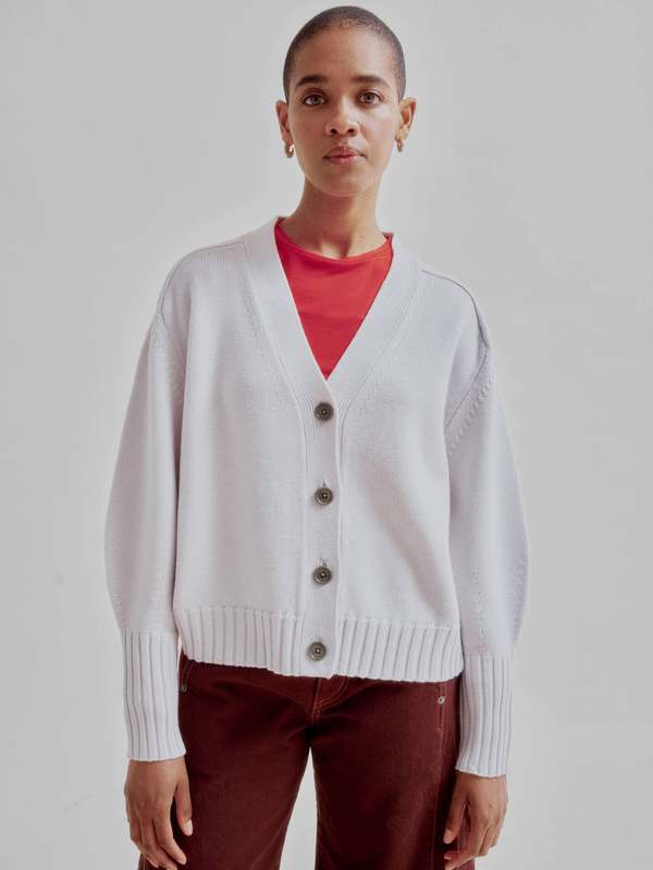 SAYAKA DAVIS NEW YORK Balloon Sleeve Cardigan