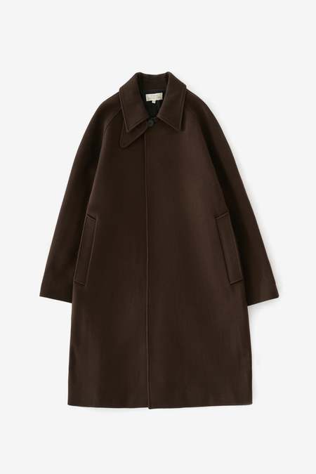 Studio Nicholson Romer Coat - Black | Garmentory