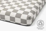 Lay Lo Dog Bed or Bed Cover - Gray Checker - Thumbnail 1