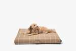 Lay Lo Tan Grid Dog Bed - Thumbnail 2
