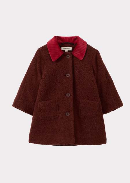 KIDS Caramel Chee Coat - Sea Green | Garmentory