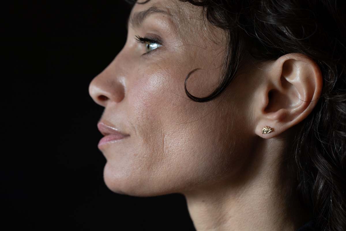 Siri Hansdotter Diamond Eye Stud Earring - Image 2 of 6