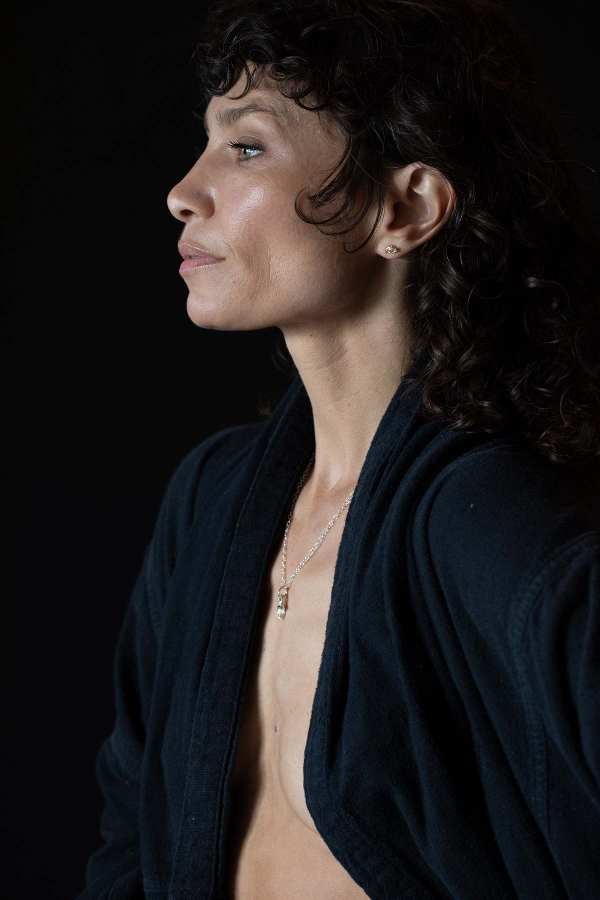 Siri Hansdotter Diamond Eye Stud Earring - Image 4 of 6