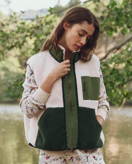 Ganni Shiny Puff Oversized Vest | Garmentory