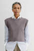 Rachel Comey Hilman Vest - Dusty Mauve - Thumbnail 1