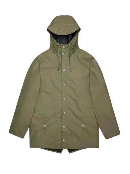 Engineered Garments PC Coated Cloth Storm Coat - Olive