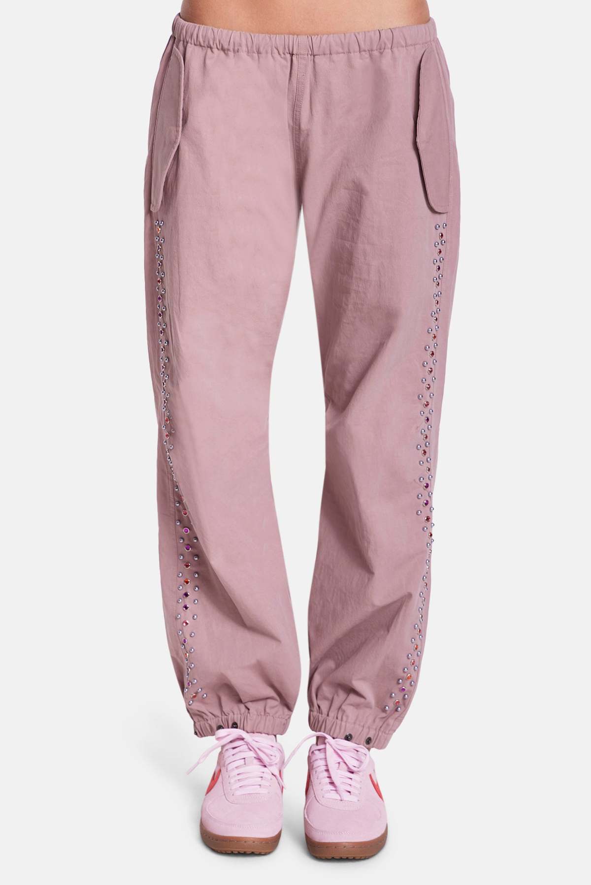 The Tile Club Justine Parachute Pant Studded - Image 1 of 4