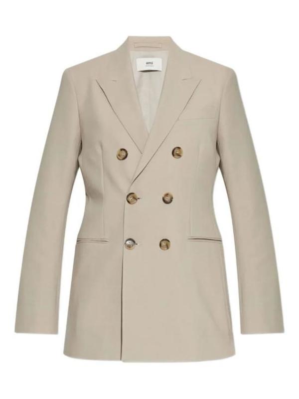 AMI Jacket - Cafe Cream