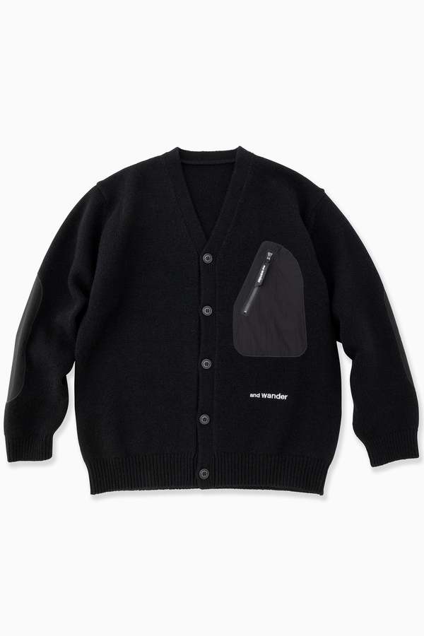 and wander Unisex Shetland Wool Cardigan