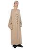 Isabel Benenato Yak Long Knit Coat - Thumbnail 5