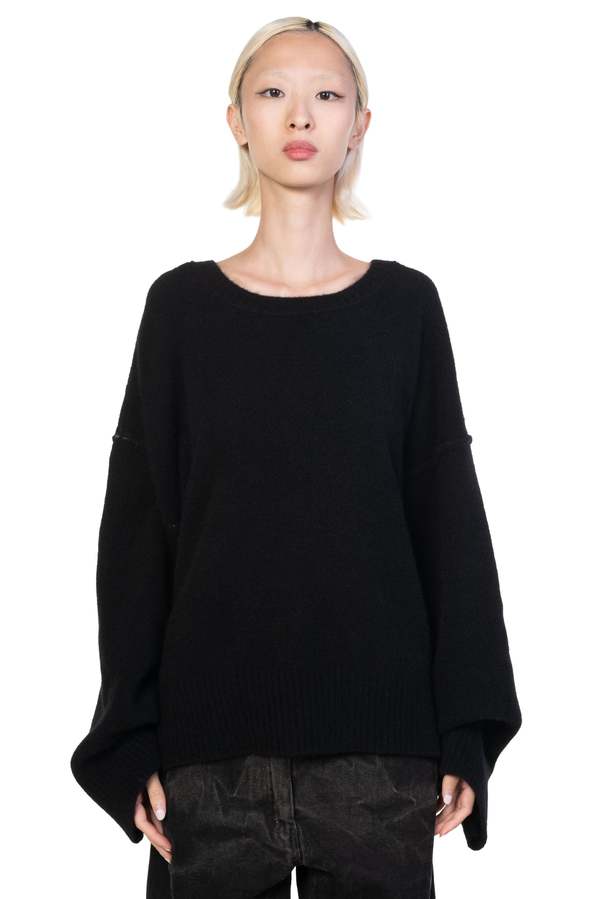 Isabel Benenato Yak Boxy Sweater