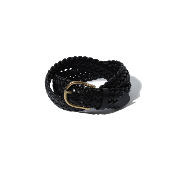 Beams Plus Leather Mesh Belt Beams Plus Leather Mesh Belt