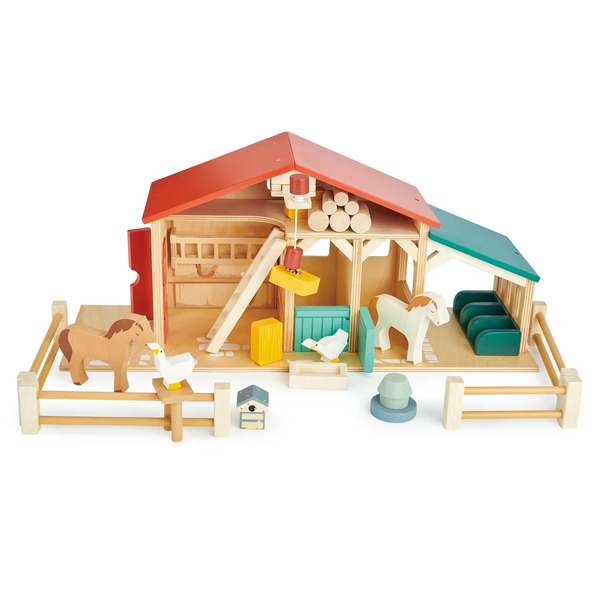 Tender Leaf Toys Farm Playset