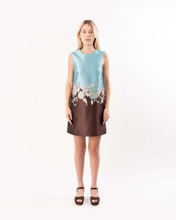 green emerald velvet dress Cult Gaia Issey Bead-embellished Mini Dress – Petite Chérie main image 1