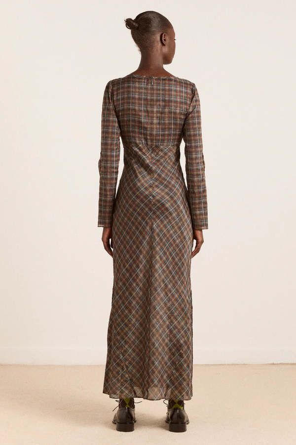 modest dresses midi S Blue Modest Midi Dresses