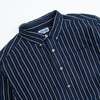 DUBBLEWARE Vintage B.D. Shirt - Denim Stripe Indigo - Thumbnail 2