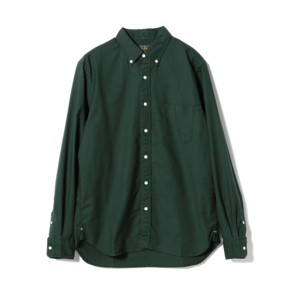 Beams Plus Button Down Colour Oxford Shirt