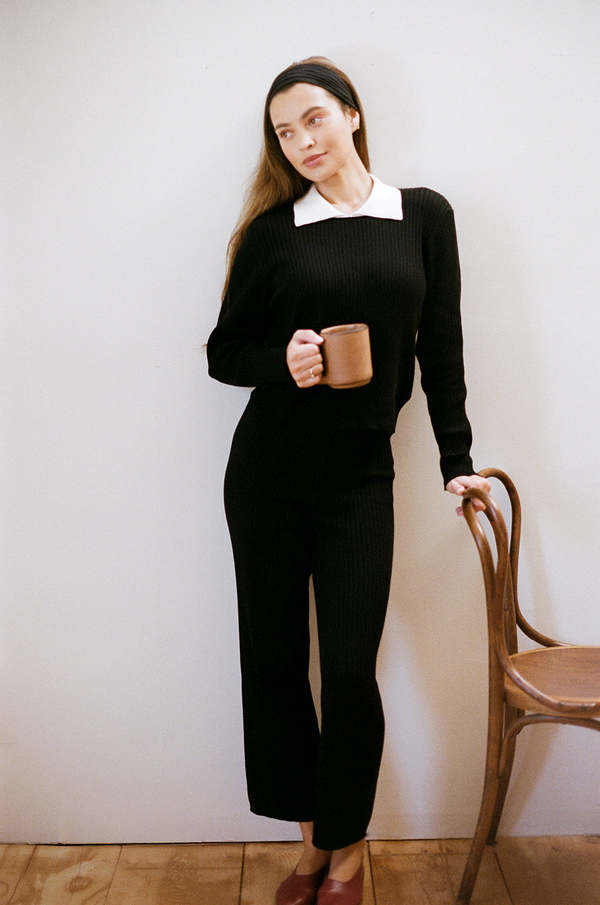 Maria Stanley Ribbed Gallo Pant