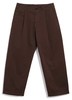 HANSEN GARMENTS Bobby Wide Trousers - Chestnut - Thumbnail 1