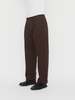 HANSEN GARMENTS Bobby Wide Trousers - Chestnut - Thumbnail 4