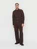 HANSEN GARMENTS Bobby Wide Trousers - Chestnut - Thumbnail 6