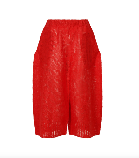 HOMME PLISSE ISSEY MIYAKE MC September Pants - Crimson Red