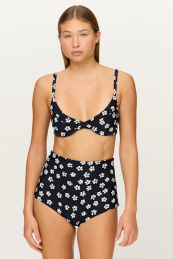 Mikoh Taina Underwire Top With Adjustable Straps - Bloom