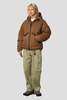Gramicci Down Puffer Hooded Jacket - Brown - Thumbnail 2