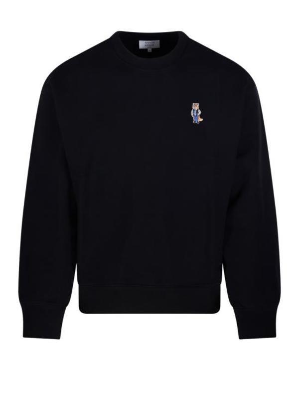 Maison Kitsun Tunic Top - Black